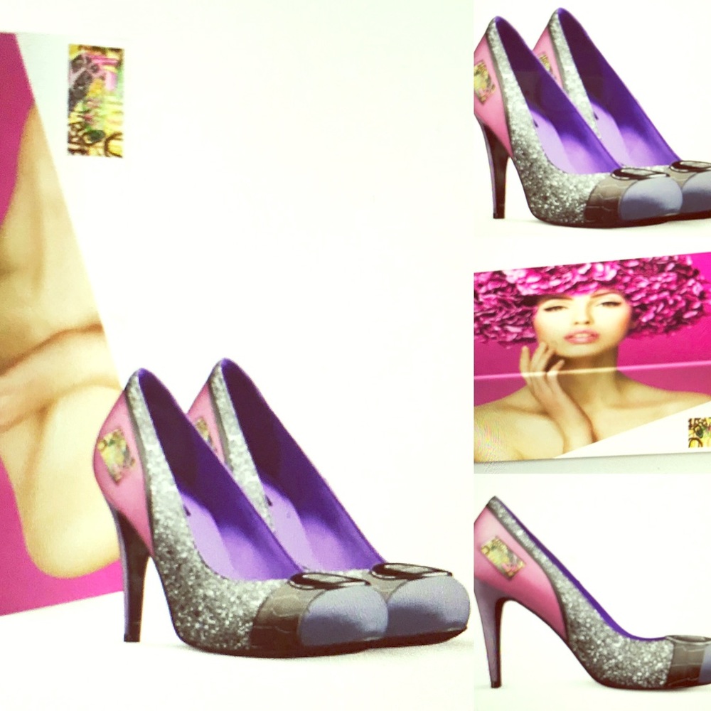 Cosmo designer stiletto buckle high heel